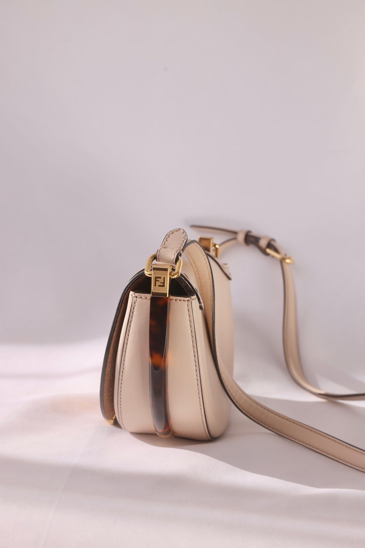 Fendi Moonlight Crossbody Saddle Bag