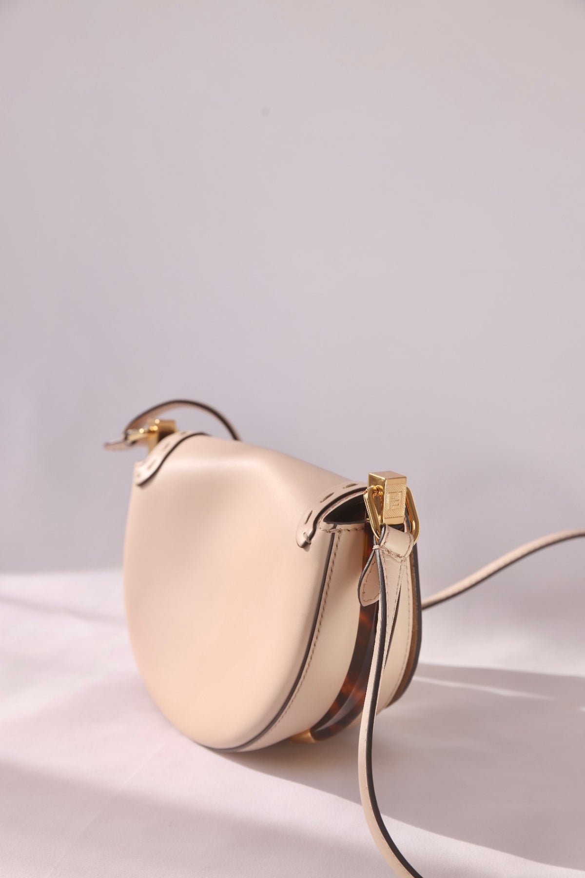 Fendi Moonlight Crossbody Saddle Bag