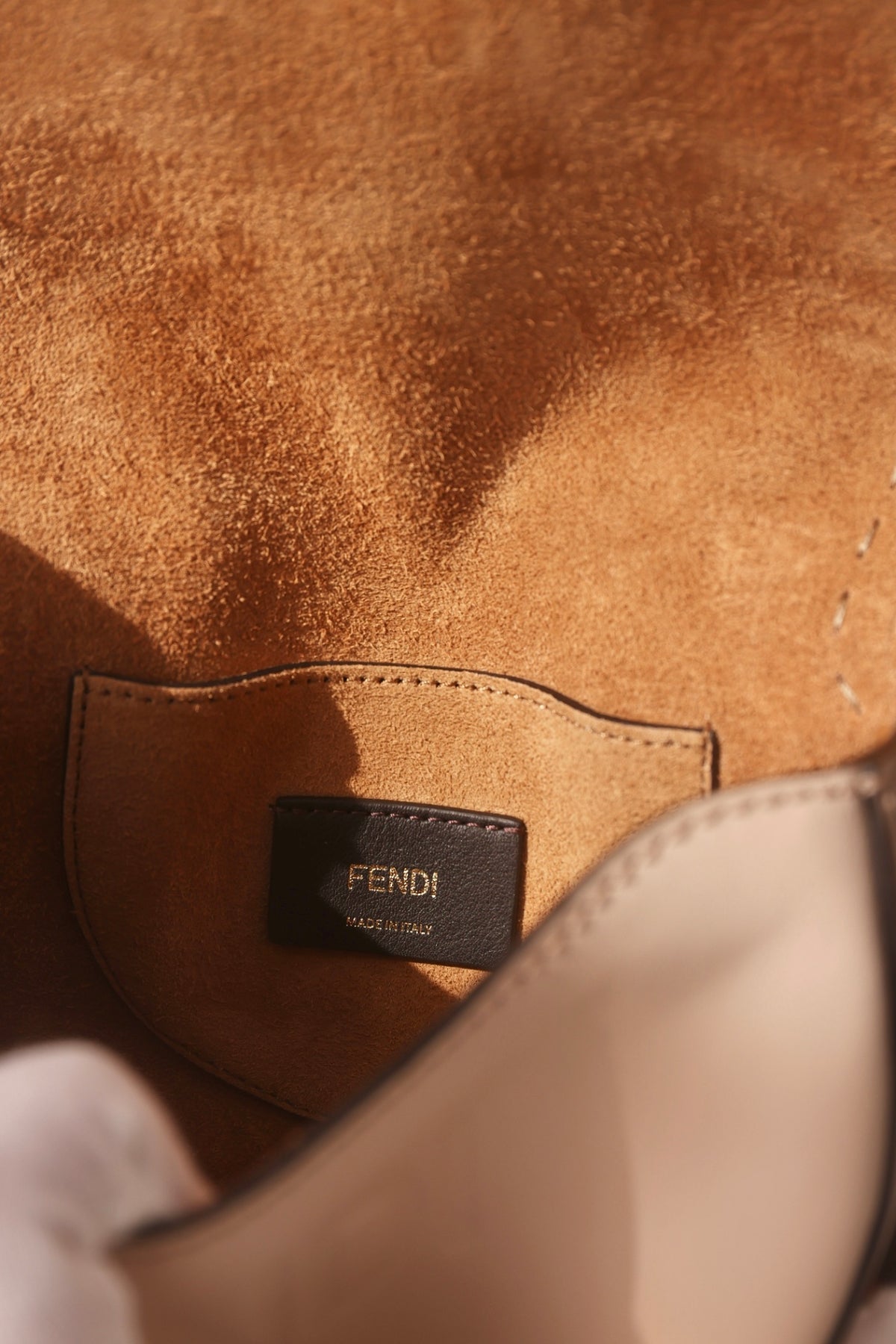 Fendi Moonlight Crossbody Saddle Bag