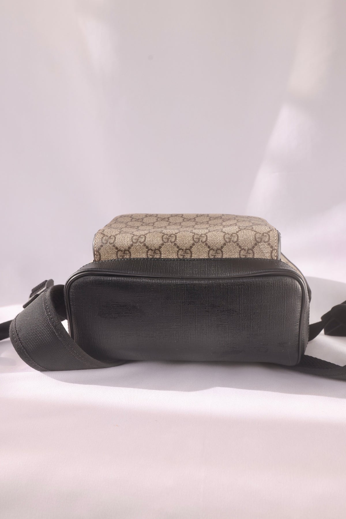 Gucci Backpack GG Supreme Small Beige/Ebony