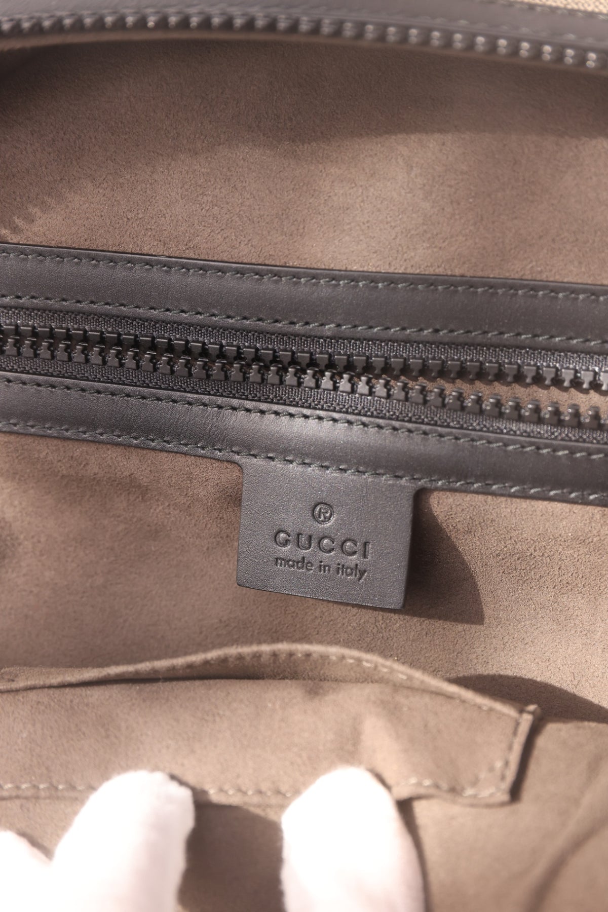 Gucci Backpack GG Supreme Small Beige/Ebony