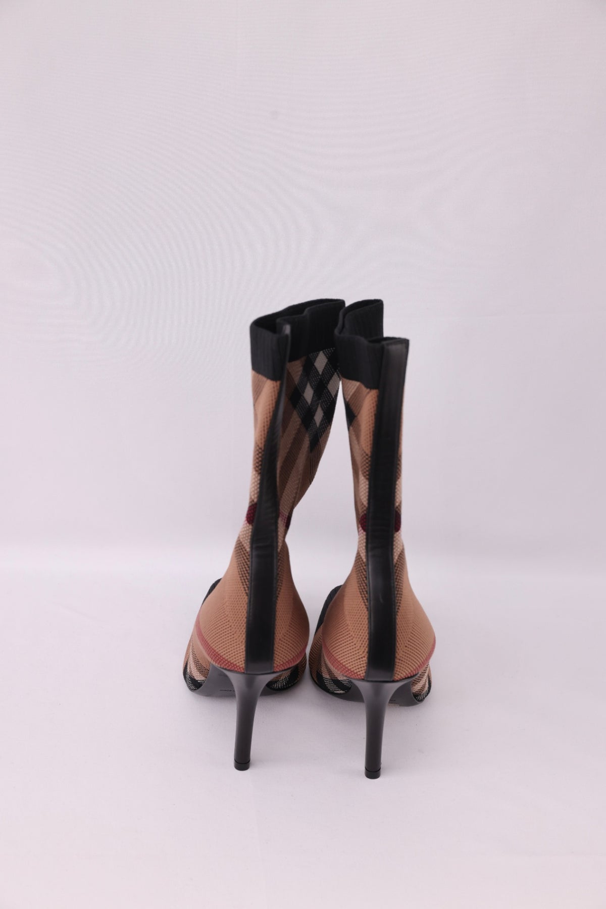 Burberry Shoes 39 Signature vintage check print 105mm heel