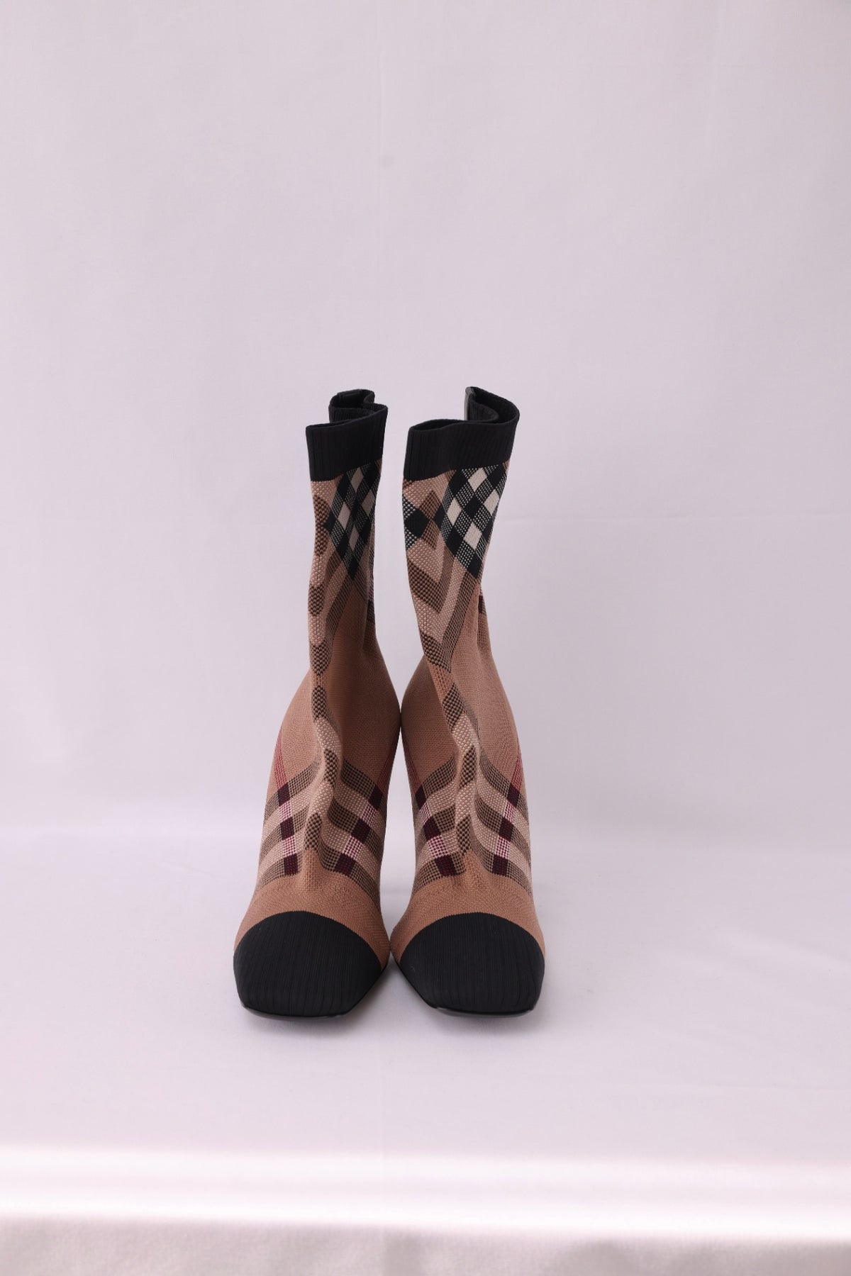 Burberry Shoes 39 Signature vintage check print 105mm heel